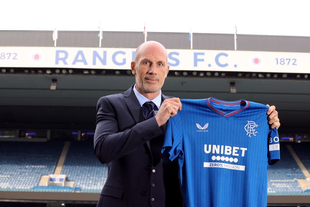Clement has signed a three-and-a-half year contract at Ibrox