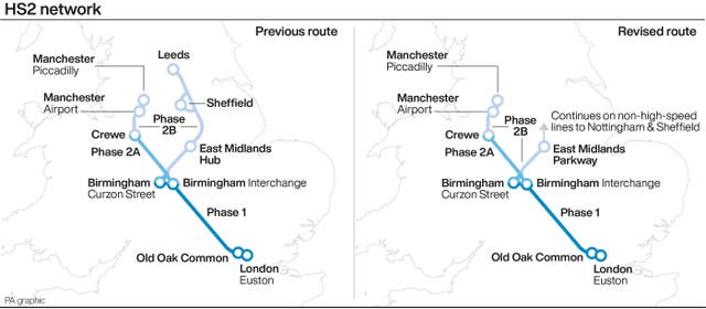 HS2 network changes