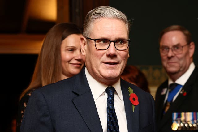 Sir Keir Starmer at the Royal British Legion’s Festival of Remembrance