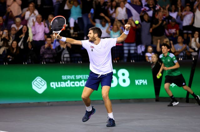 Cameron Norrie was the sole British winner on Wednesday 