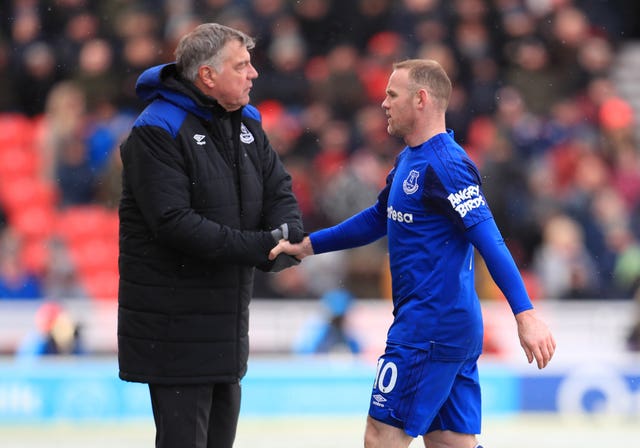 Sam Allardyce hopes Wayne Rooney will stay at Everton