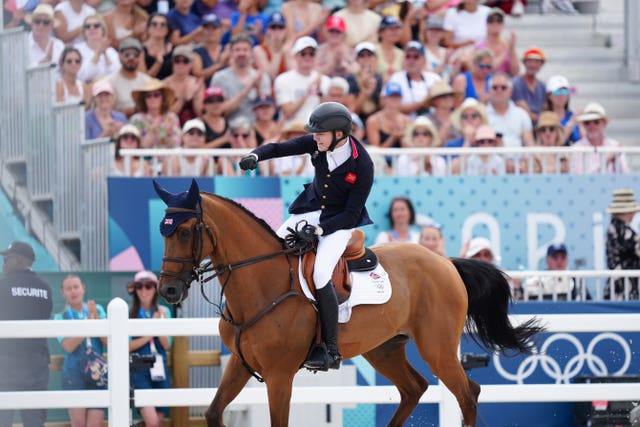 Harry Charles on his horse