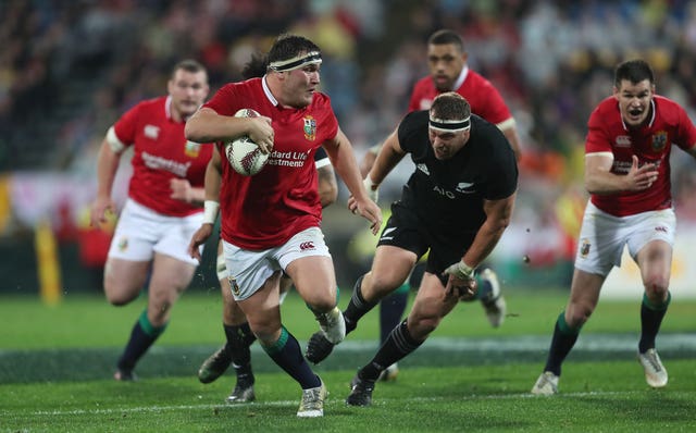 Jamie George was the Lions' Test hooker in New Zealand
