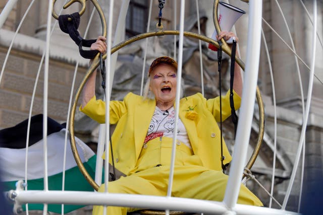 Dame Vivienne Westwood in pictures: From punk to catwalk pioneer