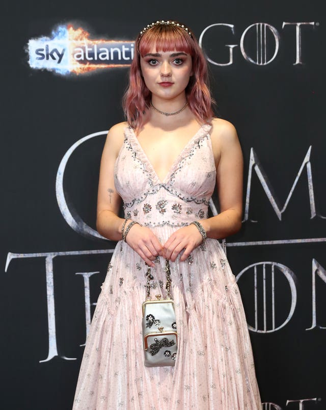 Game Of Thrones star Maisie Williams 