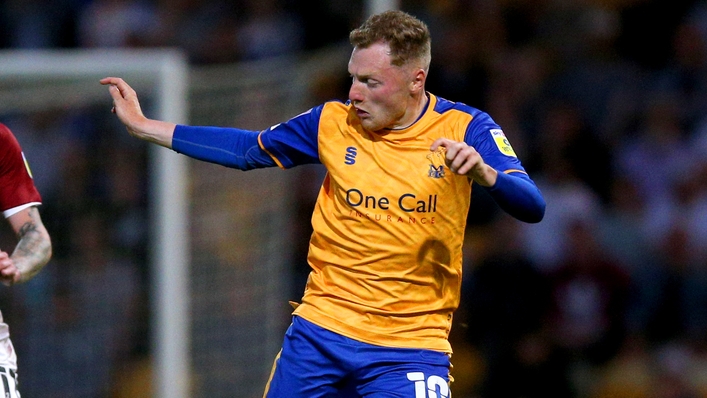 Substitute George Maris’ goal earned Mansfield victory at Rochdale (Nigel French/PA)