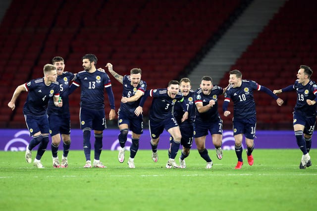 Scotland triumph on penalties to progress in Euro 2020 play-offs