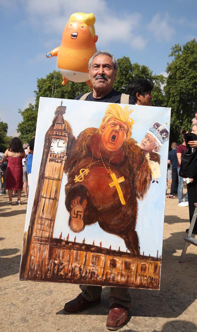 Donald Trump visit to UK