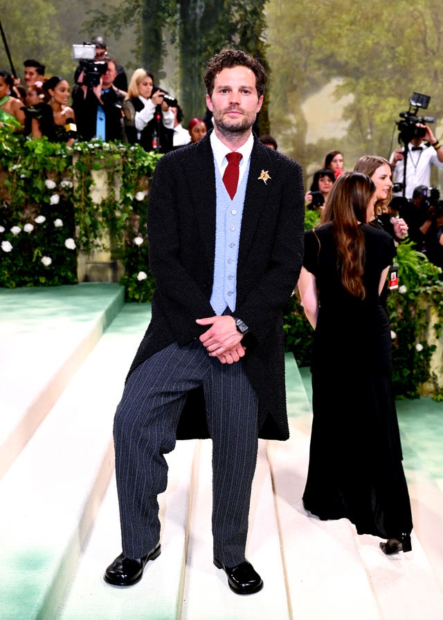 Jamie Dornan attends the Metropolitan Museum of Art Costume Institute's 2024 Benefit Gala in New York