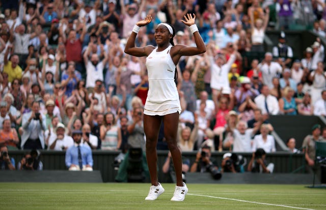 Gauff became the story of the 2019 Championships when she made it to the fourth round as a 15-year-old 
