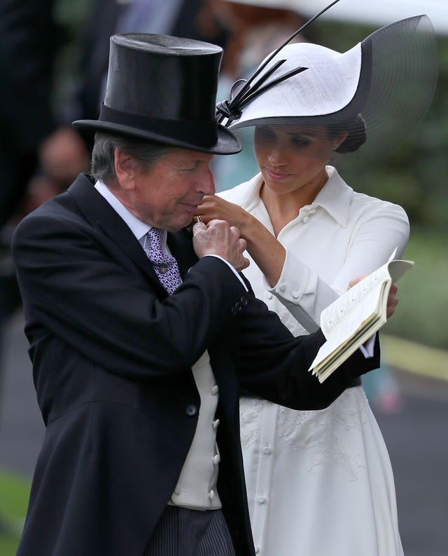 Meghan at Royal Ascot