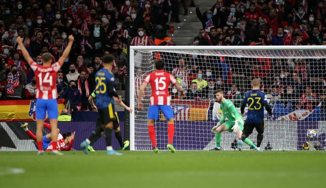 Joao Felix headed Atletico Madrid into an early lead