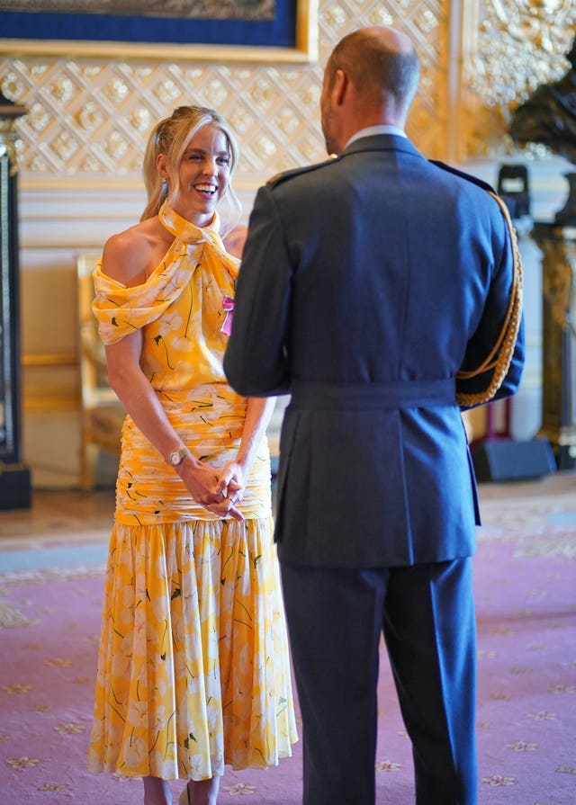 Keely Hodgkinson chats to the Prince of Wales