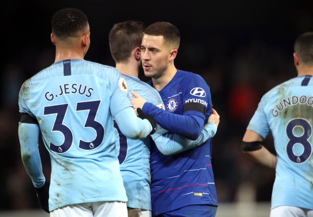 Eden Hazard believes Chelsea are a long way behind Manchester City