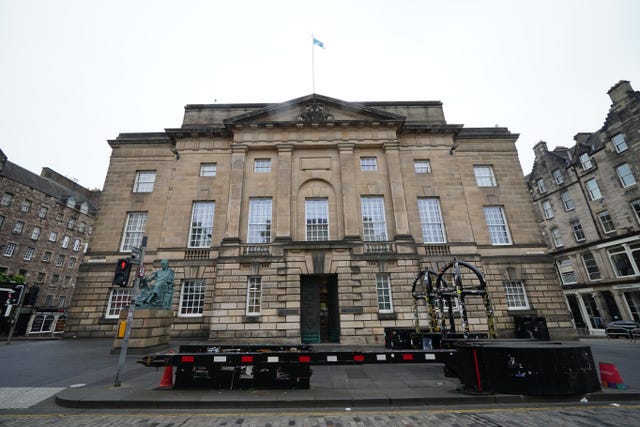 External view of the High Court in Edinburgh