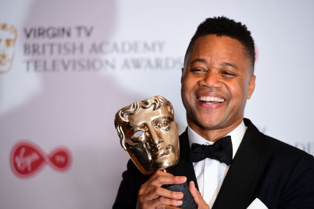 Cuba Gooding Jr in the press room at the Virgin TV British Academy Television Awards 2017 in London