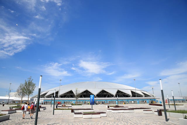 The Samara Arena was built for the 2018 World Cup