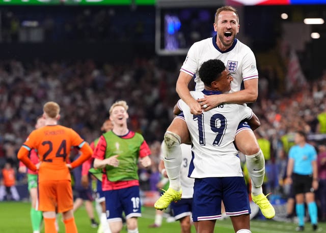 England have reached the final of Euro 2024