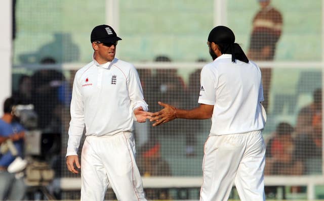 Graeme Swann, left, and Monty Panesar left India in a spin