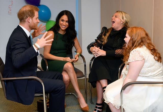The Duke and Duchess of Sussex attend the WellChild Awards
