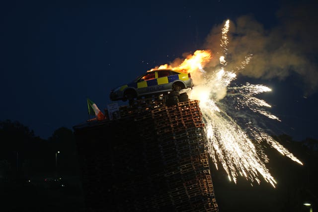 Ulster bonfires