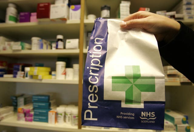 Scottish prescription charges set to fall