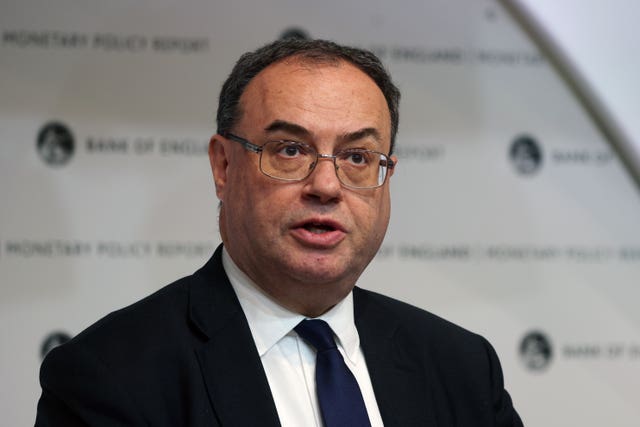 Andrew Bailey comments