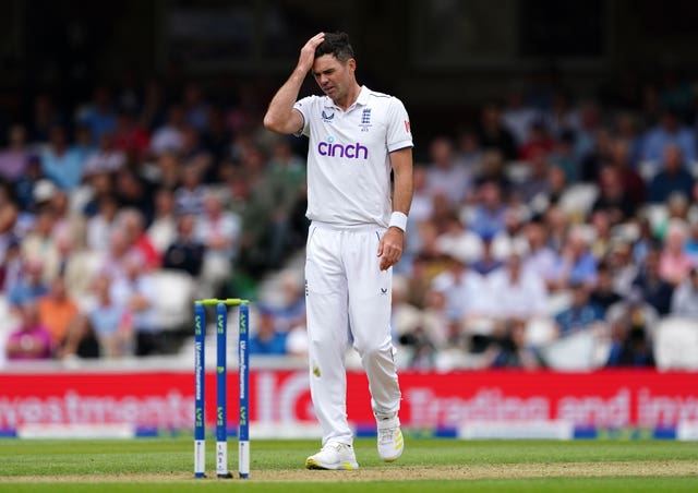 James Anderson had an underwhelming impact in the Ashes, having suffered a groin niggle before the series (Mike Egerton/PA)