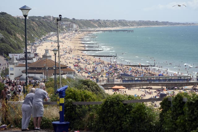 Bournemouth beach