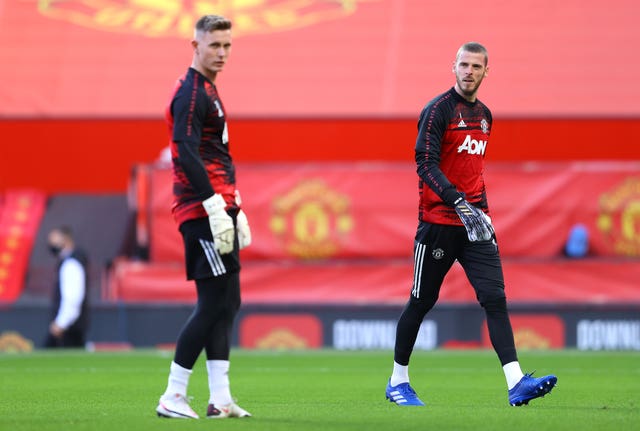 Dean Henderson is providing competition for David De Gea at Old Trafford