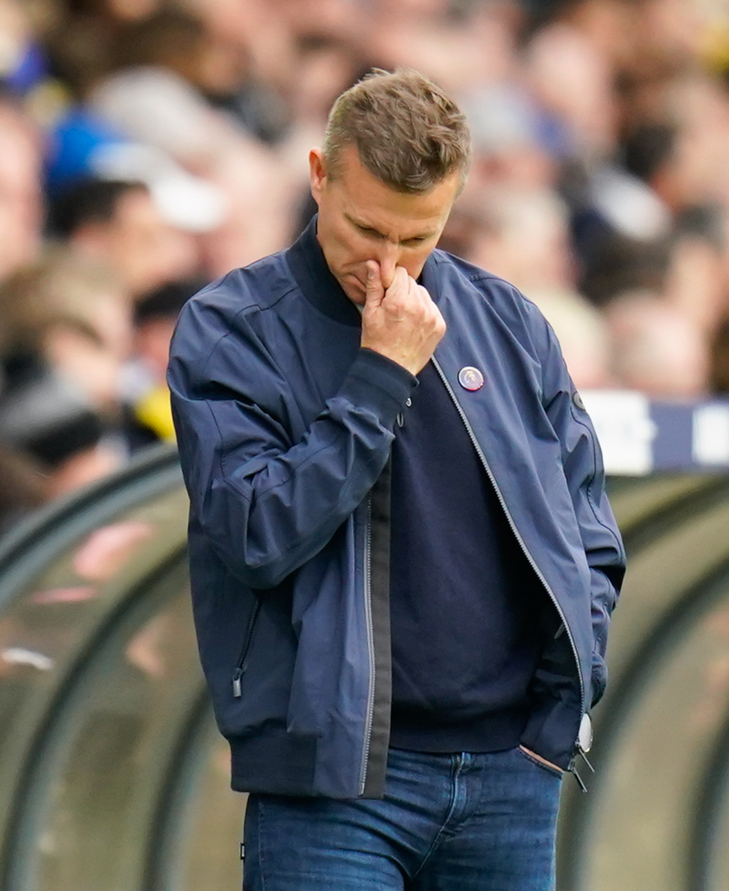 Jesse Marsch is under growing pressure (Danny Lawson/PA)