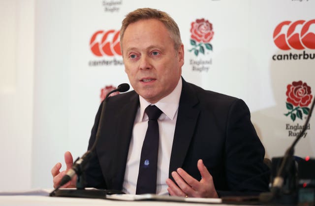 RFU chief executive Steve Brown