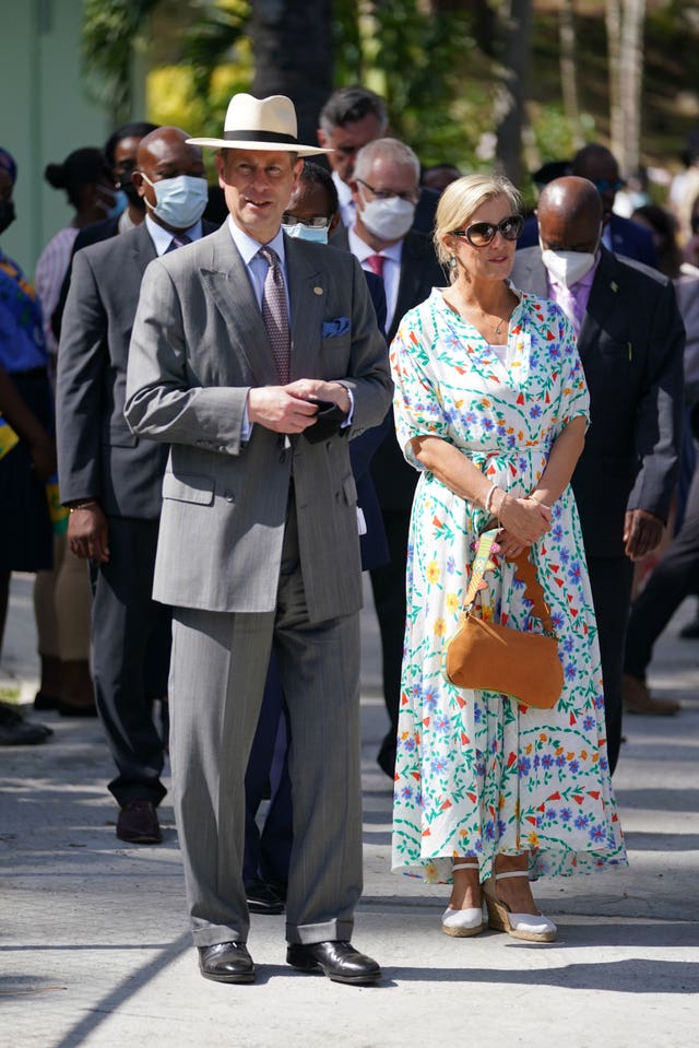 Earl and Countess of Wessex visit to the Caribbean – Day 2