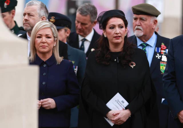 Michelle O'Neill and Emma Little-Pengelly