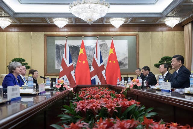 Theresa May visit to China – Day Two