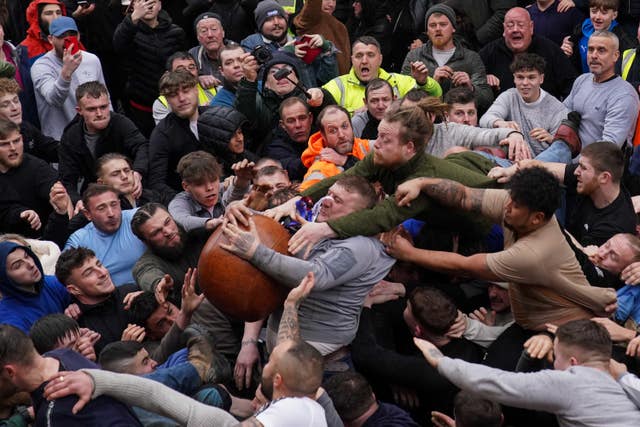 Shrove Tuesday Atherstone Ball Game 2024