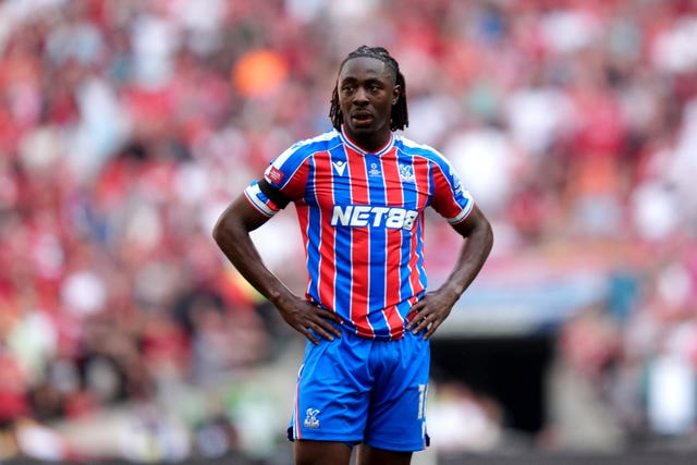 Crystal Palace midfielder Eberechi Eze