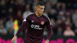 Heart of Midlothian’s Kenneth Vargas during the UEFA Conference League play-off first leg match at Tynecastle Park, Edinburgh. Picture date: Thursday August 24, 2023.