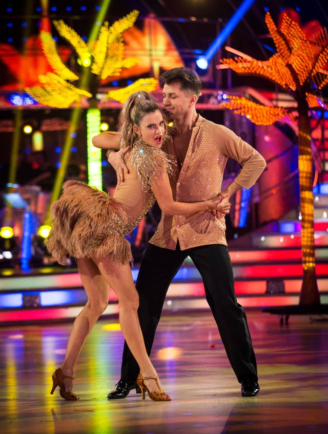 Ashley Roberts and Pasha Kovalev