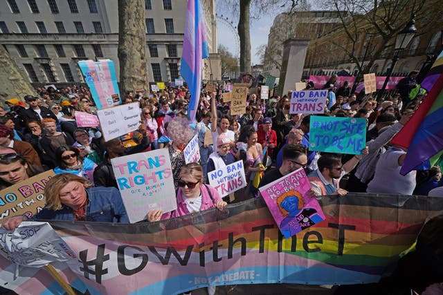 Conversion therapy protest