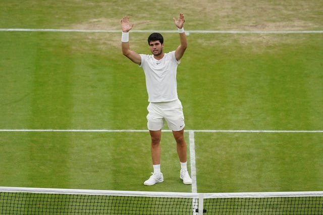 Carlos Alcaraz has his eyes on a first Wimbledon semi-final 