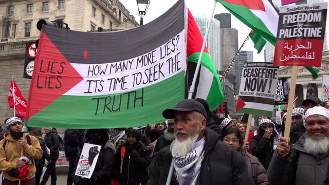 Demo in London