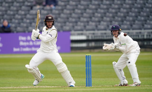 Gloucestershire’s James Bracey, left, represented England at Test level last summer