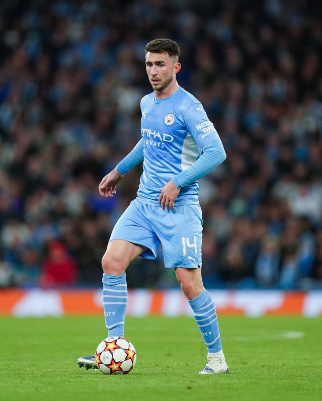 Aymeric Laporte is a fitness doubt for City at West Ham