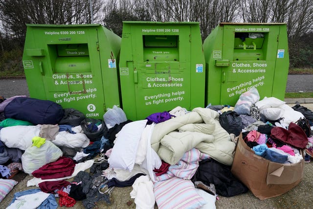 Recycling points after Christmas