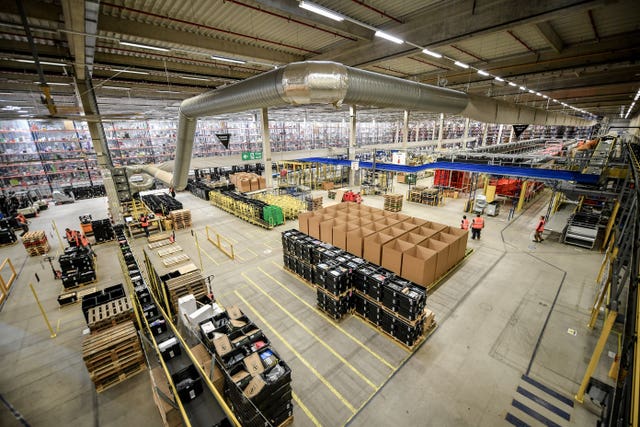 Amazon fulfilment centre in Swansea