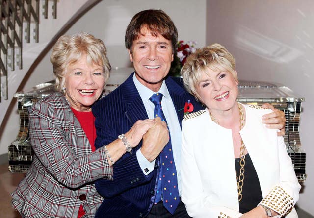 Judith Chalmers at Sir Cliff Richard tribute lunch