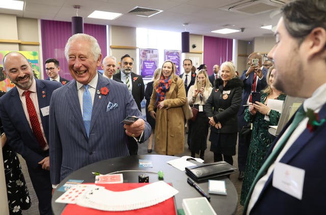 Charles meets Prince’s Trust Young Entrepreneurs – London