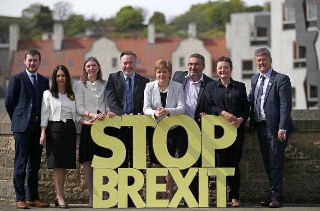 SNP European election campaign