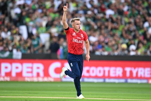 Sam Curran was one of several left-armers to impress at the T20 World Cup (PA)